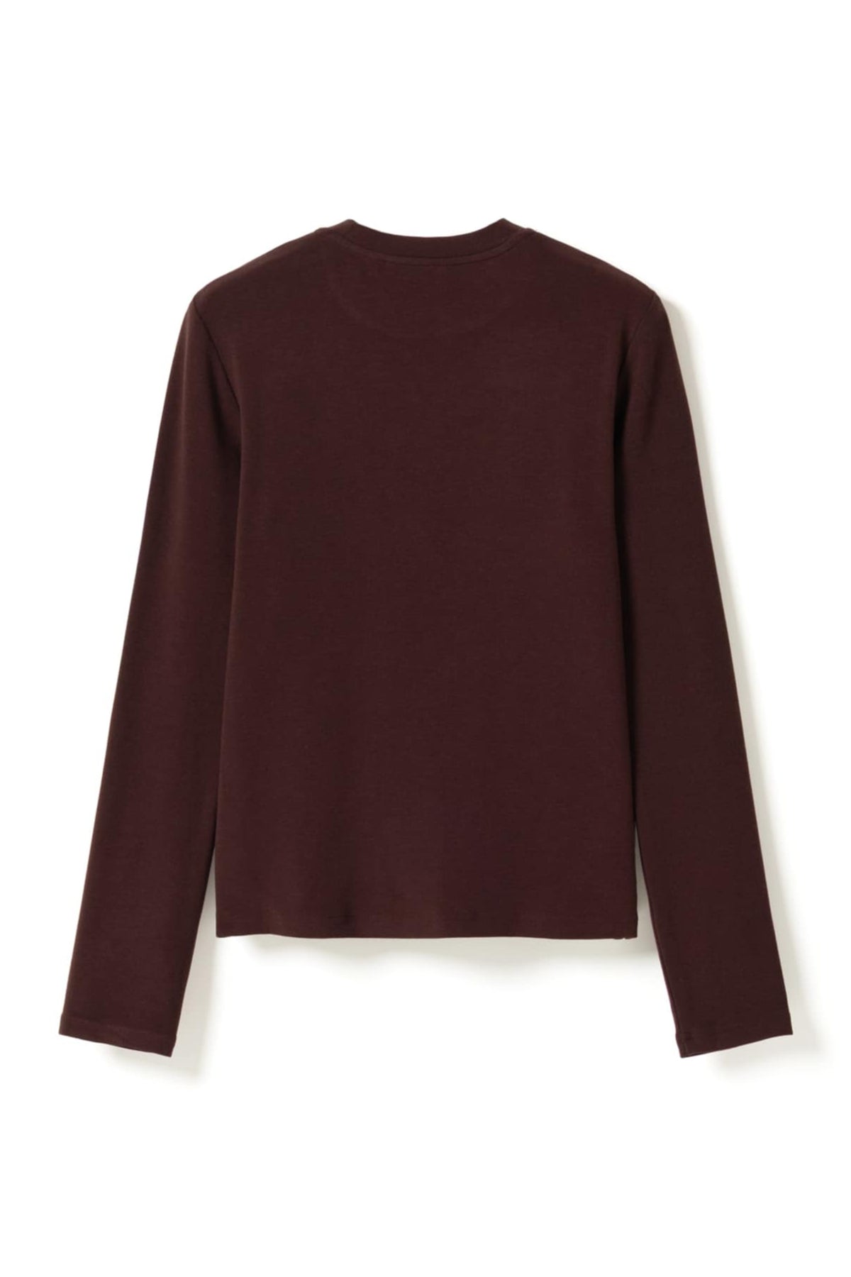 Lidie Ls Top - Burgundy Melange