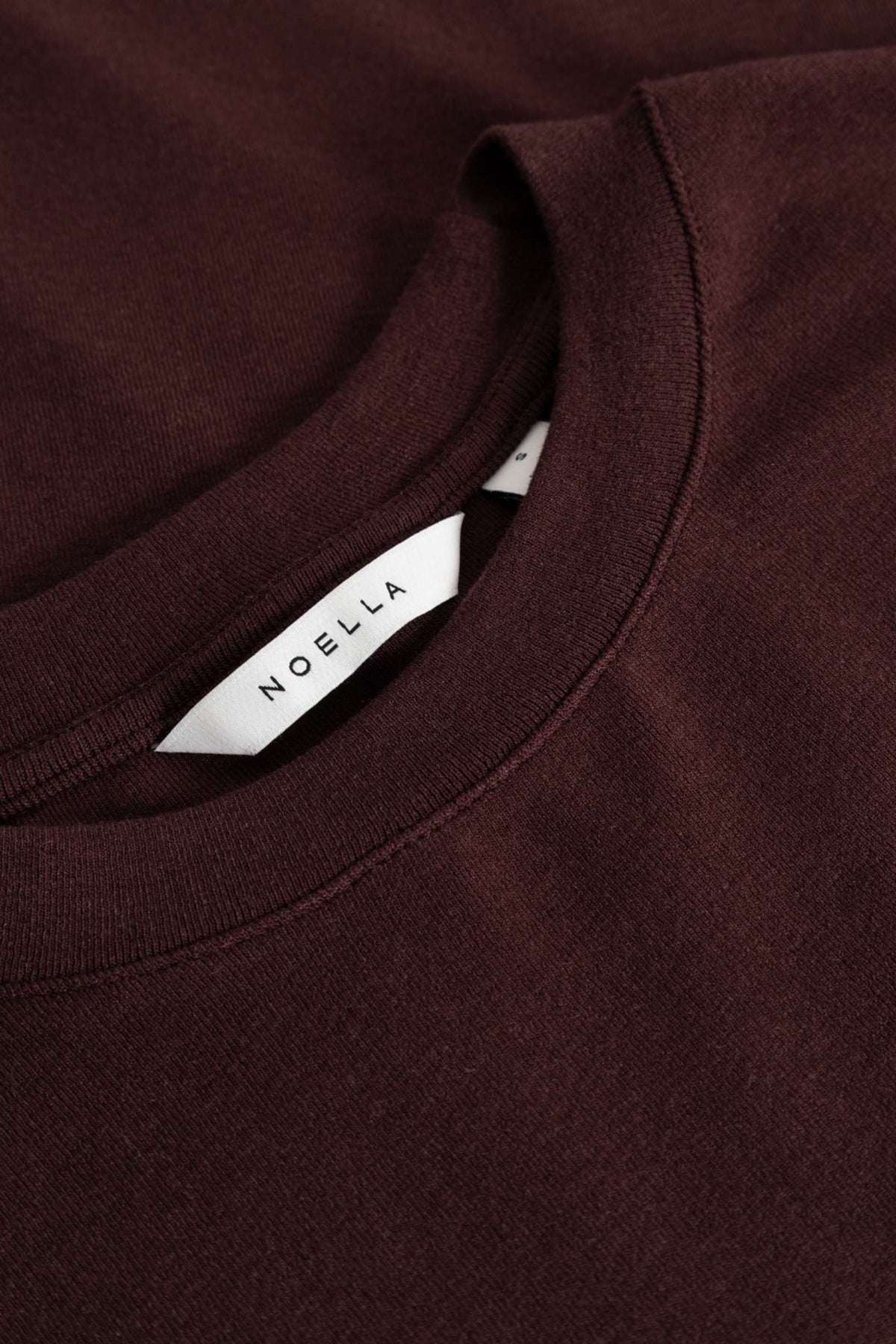 Lidie Ls Top - Burgundy Melange