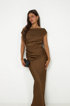N-Mignonette Dress - Toffee