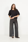 N-Shelly Blouse - Chocolate