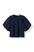 N-Shelly Blouse - Navy Blue