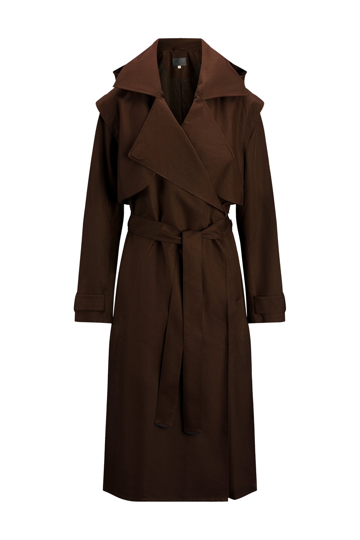 Regndråpe Trench Coat - Brown