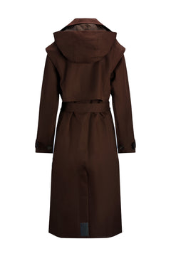 Regndråpe Trench Coat - Brown