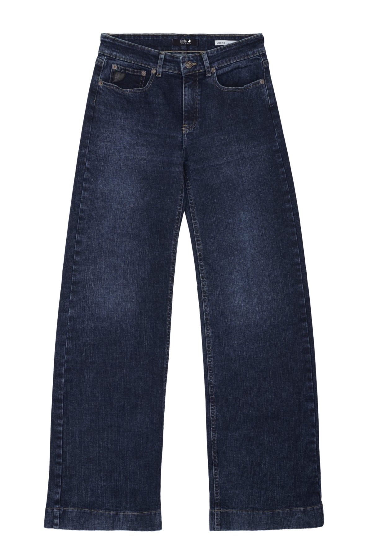 Lorna - Deeply Brushed - Brushed Blue