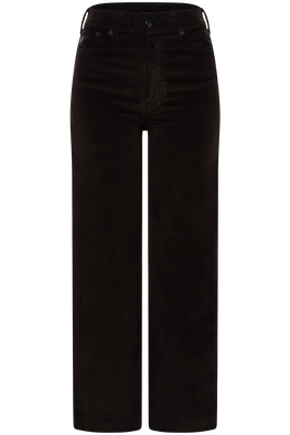 Palazzo Mistral - Shiny Cord - Chocolate Brown