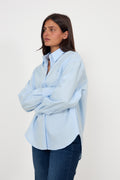 Caryn - Poplin Celeste - Light Blue