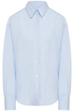 Caryn - Poplin Celeste - Light Blue