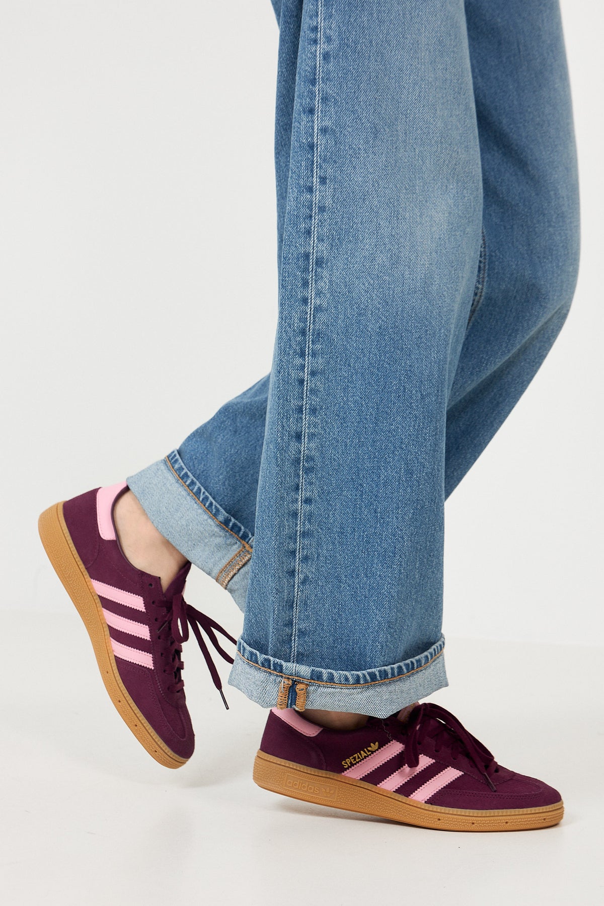 Handball Spezial J - Maroon/Bliss Pink/Gum