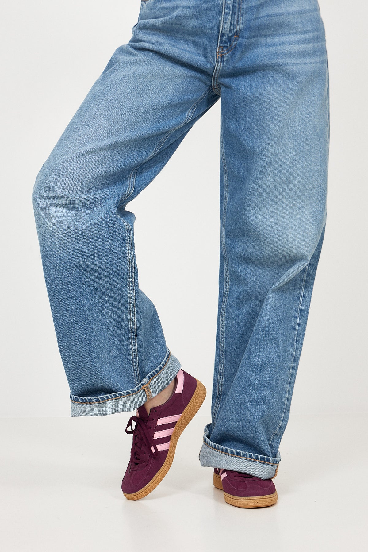 Handball Spezial J - Maroon/Bliss Pink/Gum