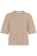 Alphagz Ss Tee - Warm Sand Melange