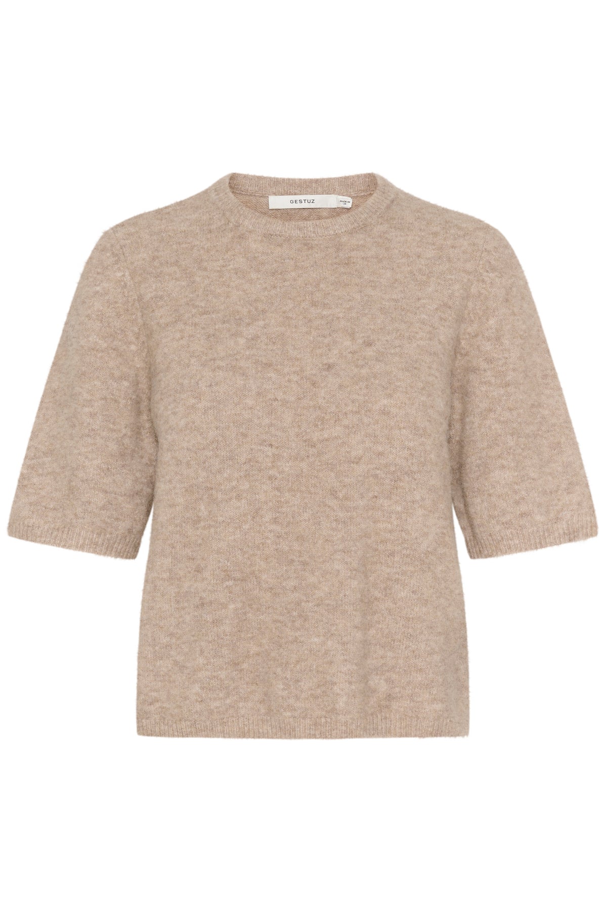 Alphagz Ss Tee - Warm Sand Melange