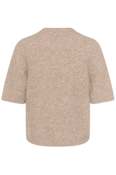 Alphagz Ss Tee - Warm Sand Melange