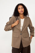 Gzpaula Blazer - Dark Timberwolf Melange