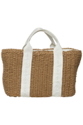 Beatrice Basket Bag - White
