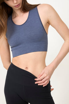 Seamless Sportsbra - Washed Blue