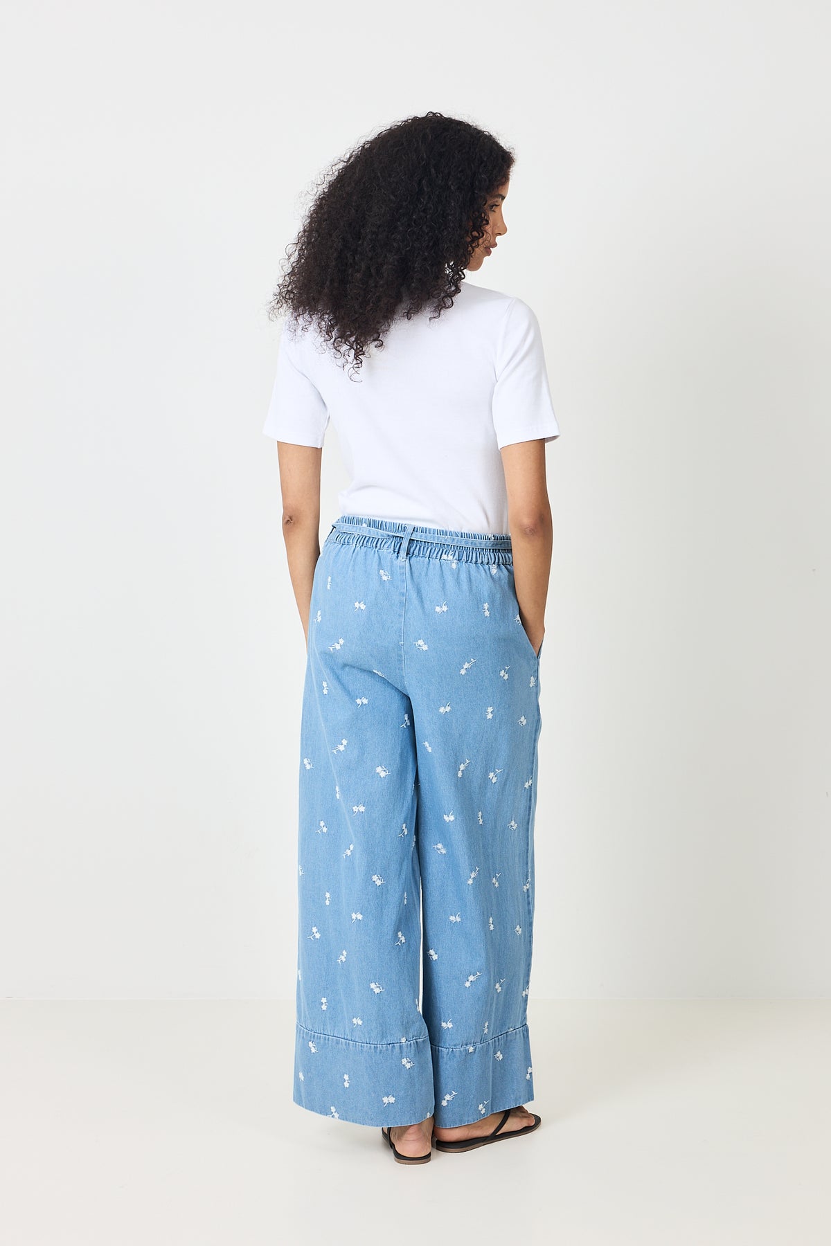 Elida Pant - Denim Fiore