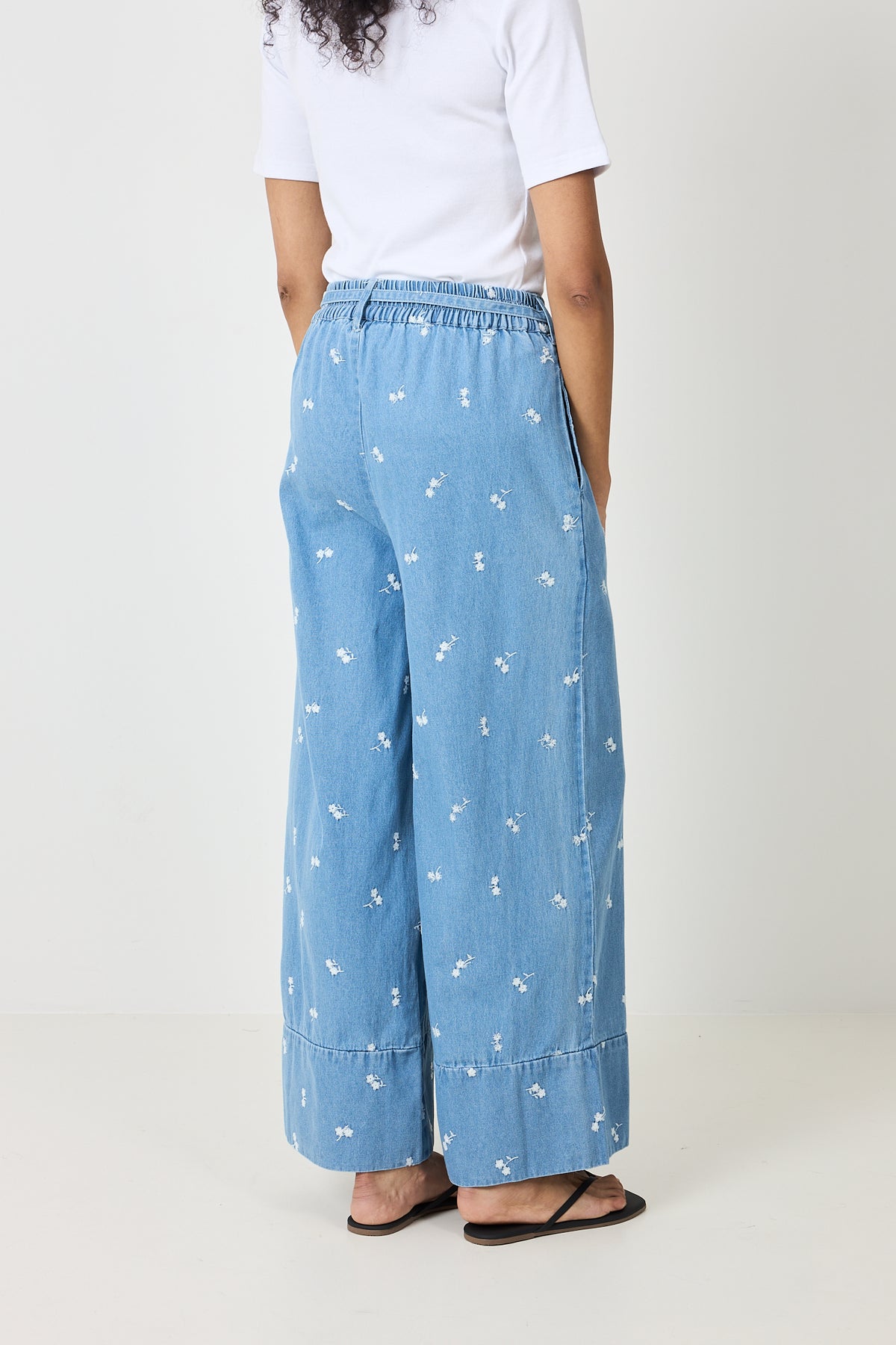 Elida Pant - Denim Fiore