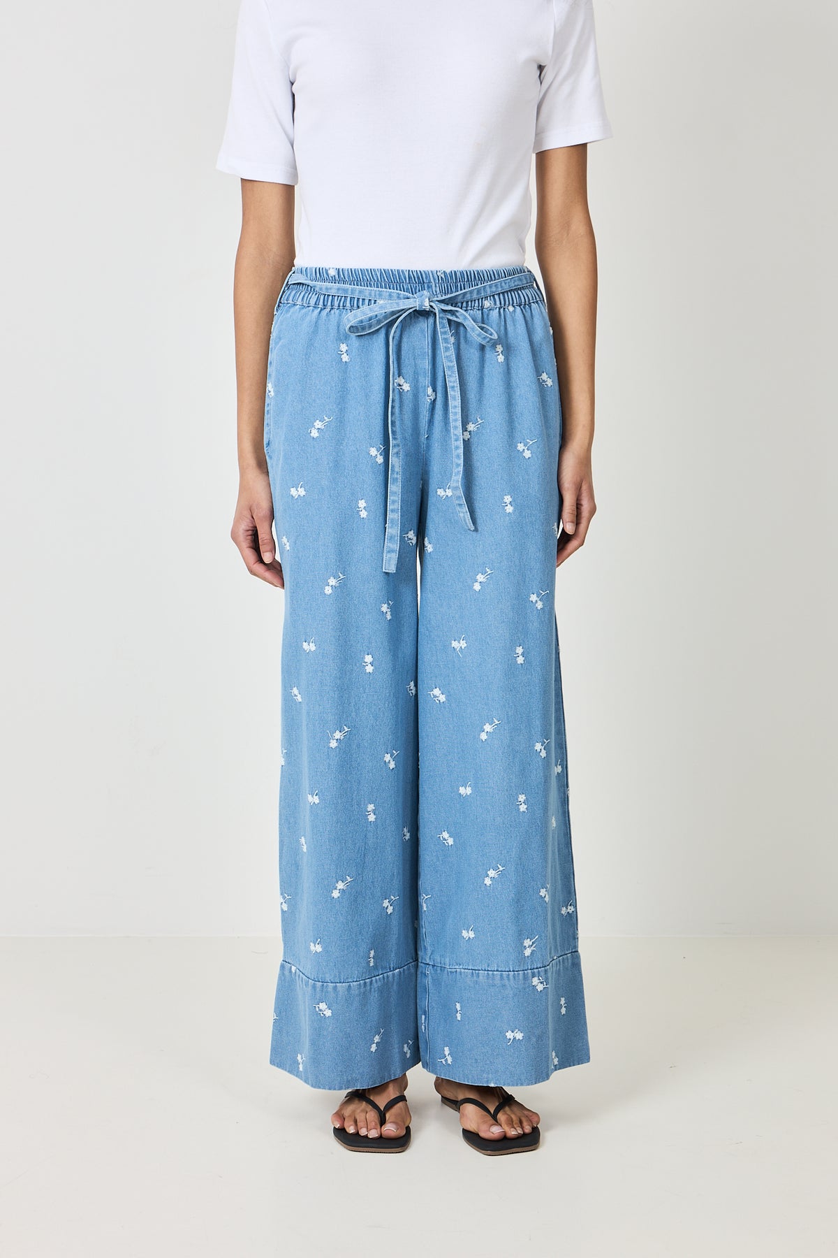 Elida Pant - Denim Fiore