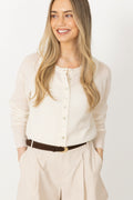Erle Cashmere Cardigan - Offwhite