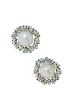 Baby Perla Studs - Silver