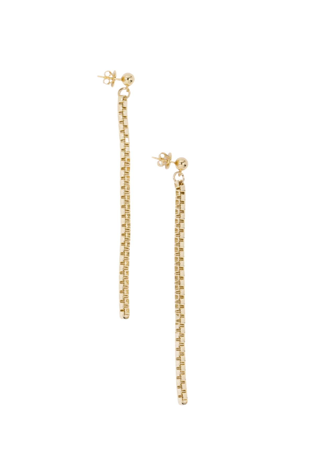 Chain Earrings - Gold
