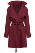Yr'En Coat - Wine Red