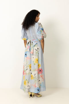 Organza Gown - Blue Meadow