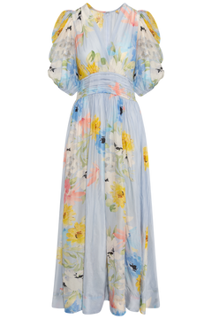 Organza Gown - Blue Meadow
