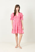Twisted Mini Dress -  Amour