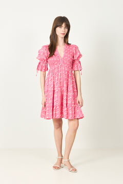 Twisted Mini Dress -  Amour
