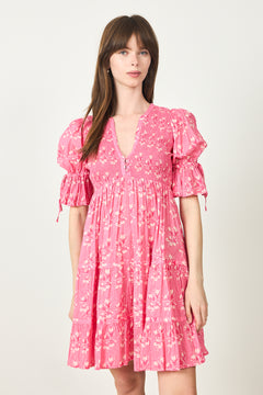 Twisted Mini Dress -  Amour