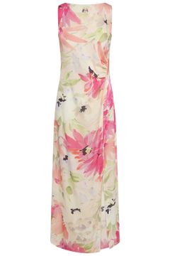Shiny Sleeveless Dress - Soft Dew
