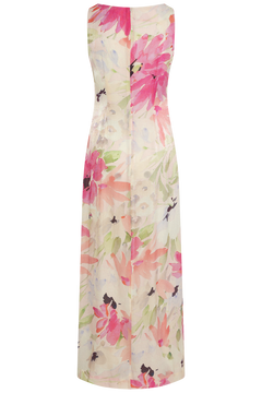 Shiny Sleeveless Dress - Soft Dew