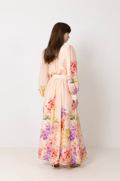 Organza Belt Dress - Serene