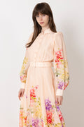 Organza Belt Dress - Serene