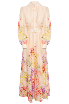 Organza Belt Dress - Serene