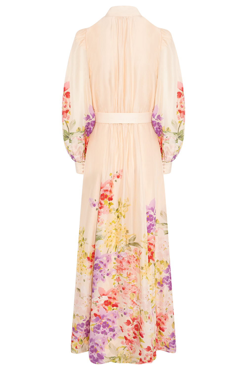 Organza Belt Dress - Serene