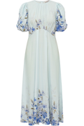 Botanic Dress - Light Blue