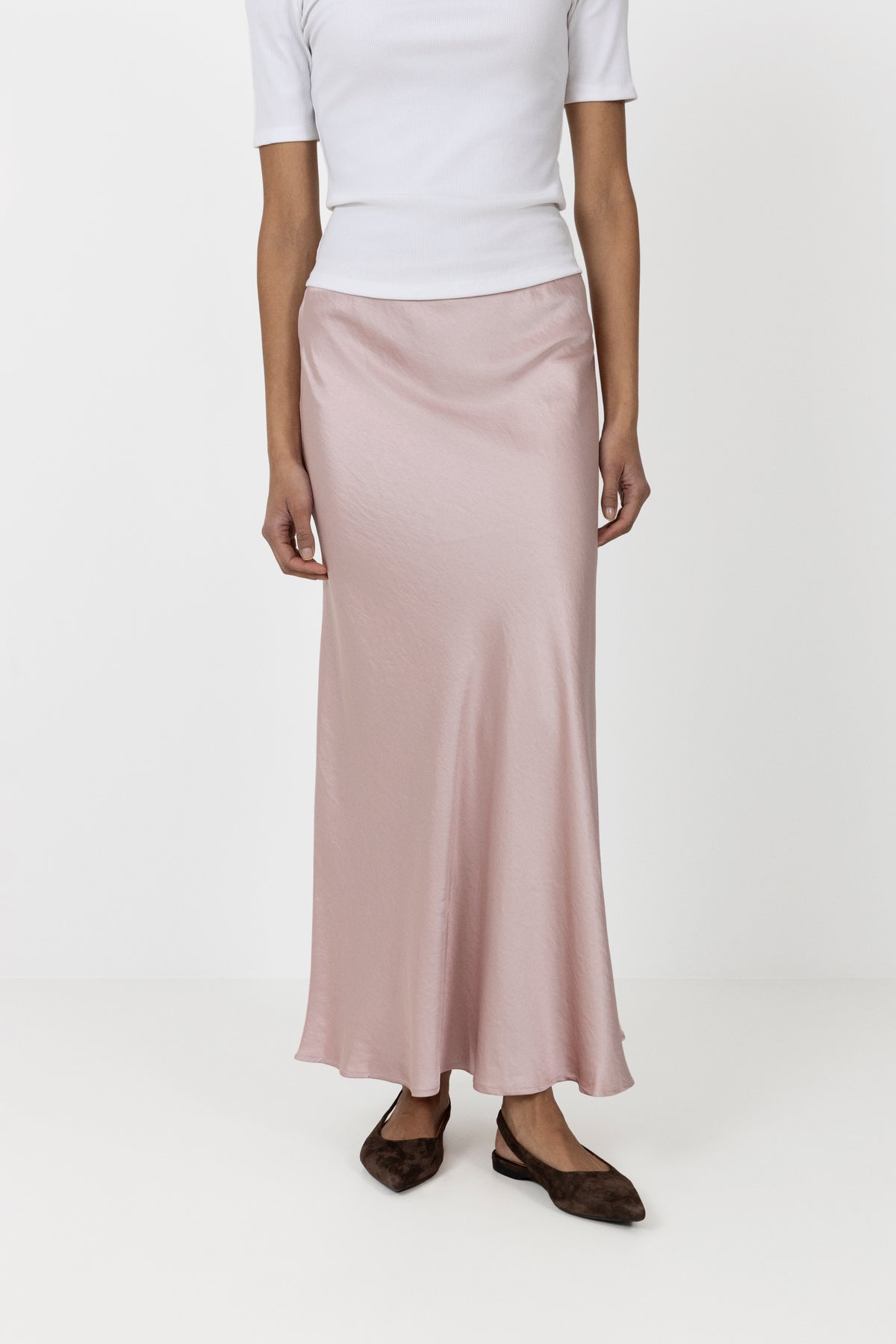 Carrie Skirt - Pale Rose