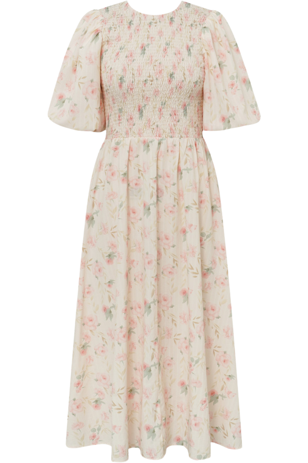 Tabita New Dress - Rose/Green