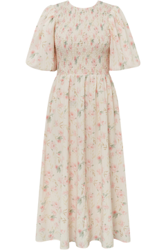 Tabita New Dress - Rose/Green