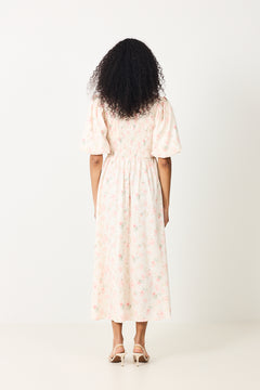 Tabita New Dress - Rose/Green