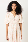 Tabita New Dress - Rose/Green