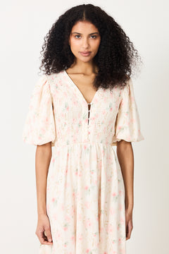 Tabita New Dress - Rose/Green