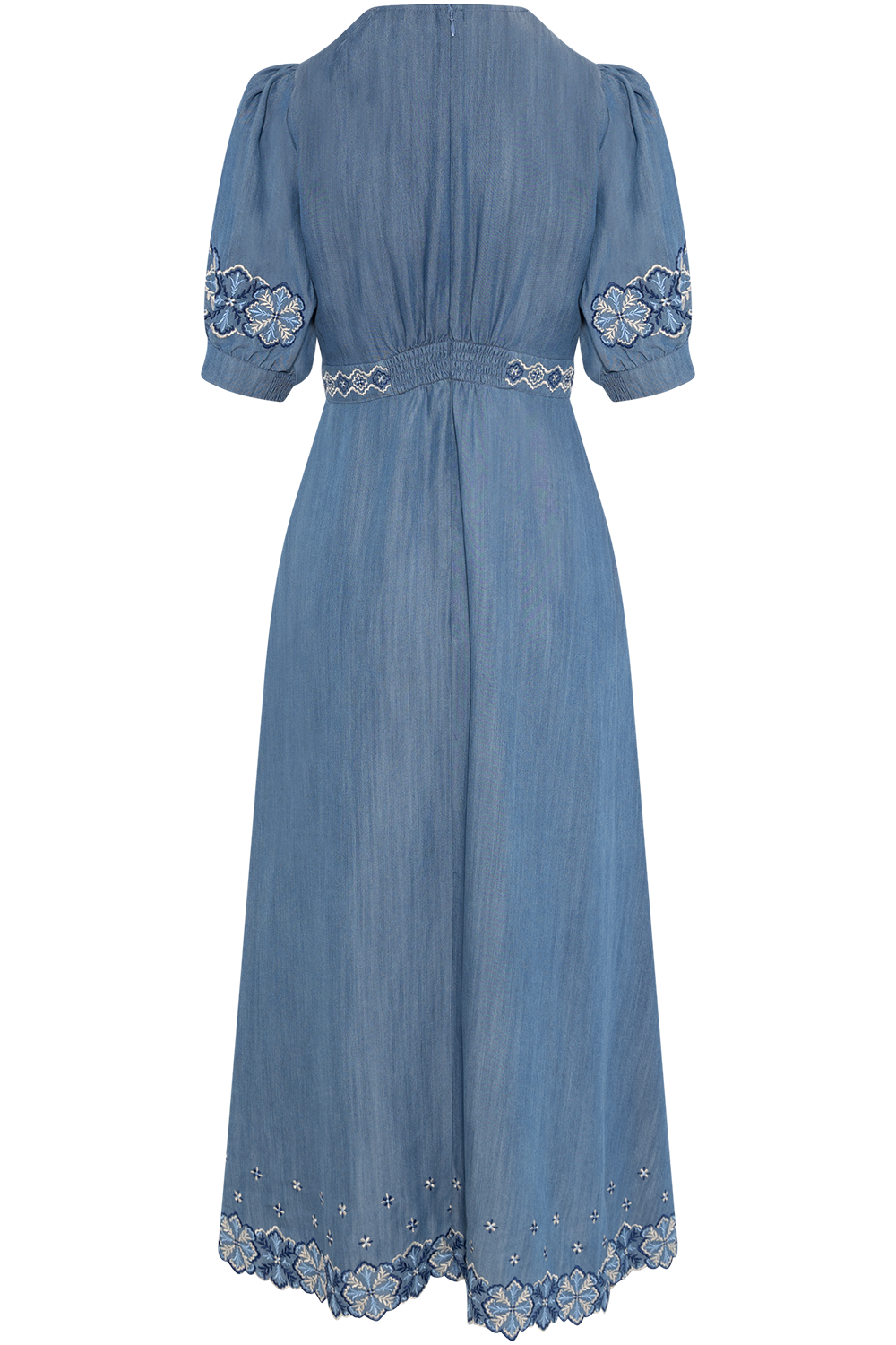 Este Dress Tencel - Blue