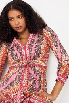 Arely Dress - Orange