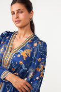 Emryn Dress - Navy