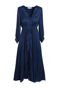 Emryn Solid Dress - Navy