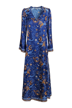 Rowena Dress - Navy