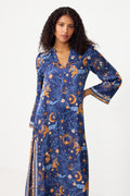 Rowena Dress - Navy